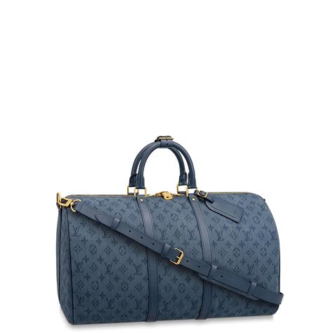 Louis Vuitton denim keepall